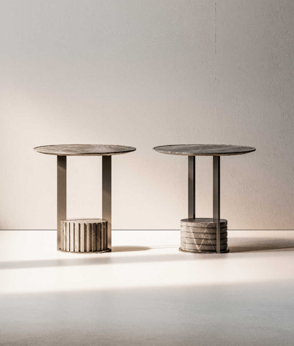 Small Table DAISY DOUBLE LEG